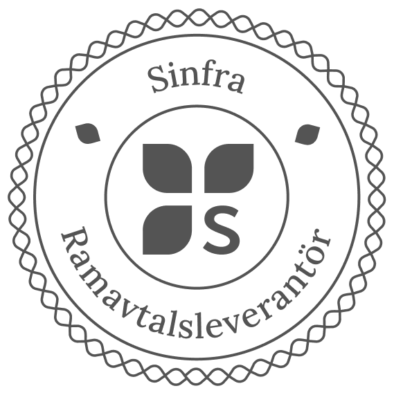 Sinfra leverantorssampel Sinfra leverantörsstämpel