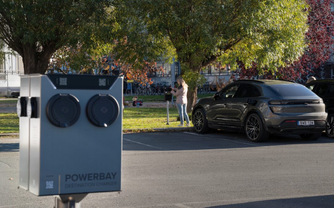 Framtidssäkrat laddsystem: BRF Herkules har utökat med PowerBay